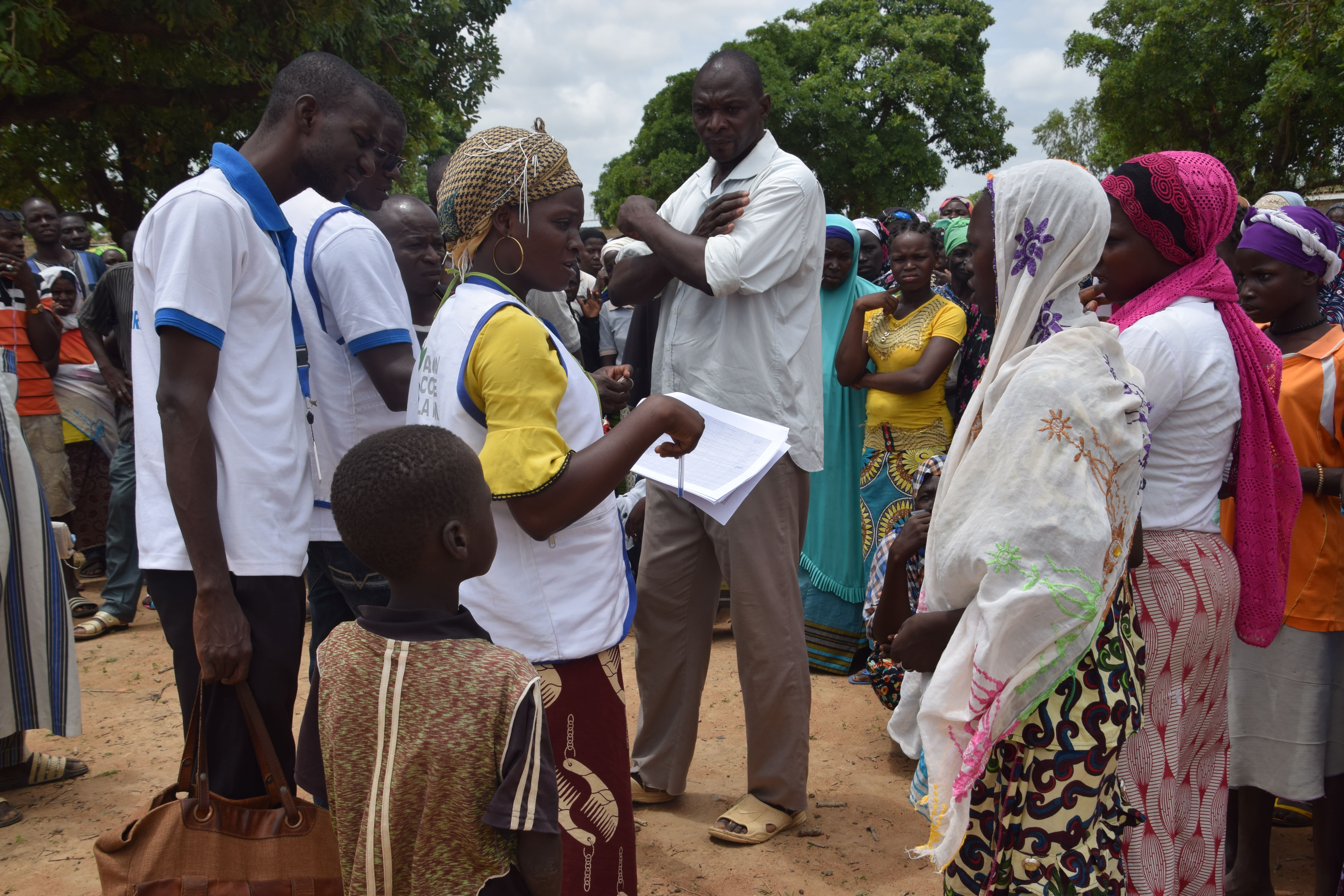 Burkina Faso action contre la Faim